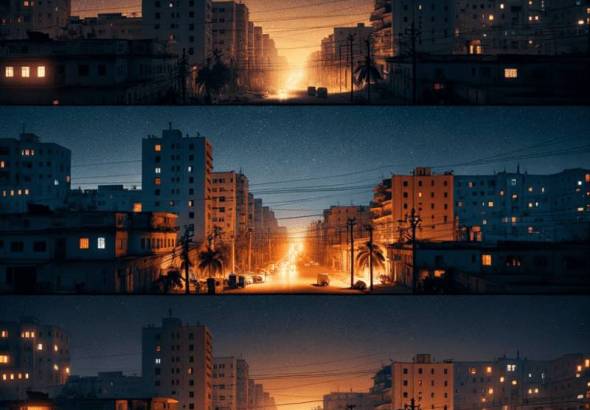 city nightscape under starry sky scaled