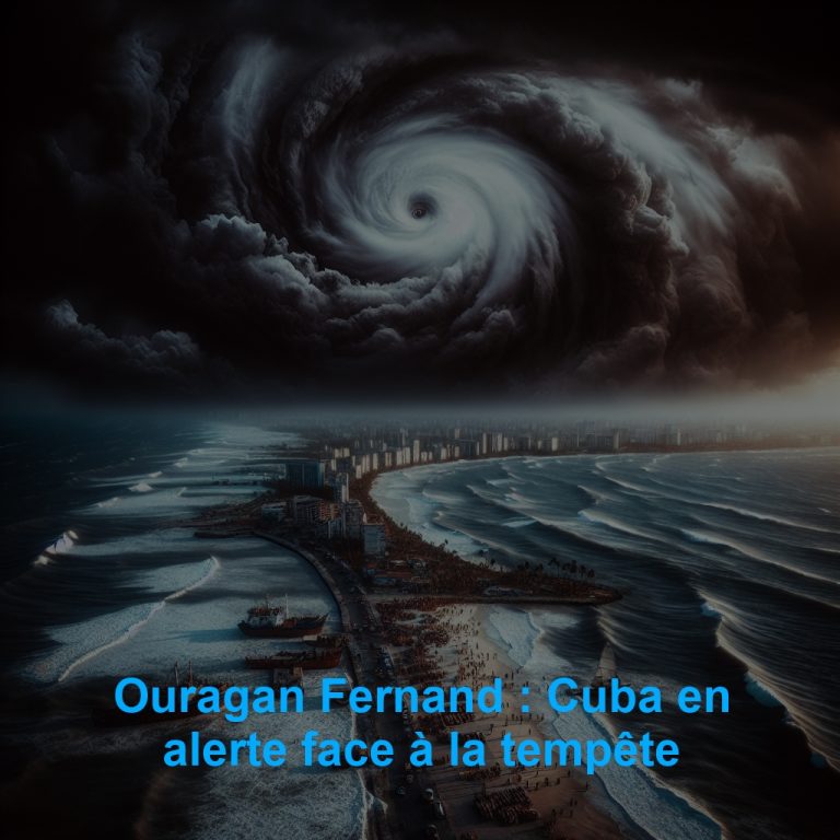 Ouragan Fernand : Cuba en alerte face à la tempête