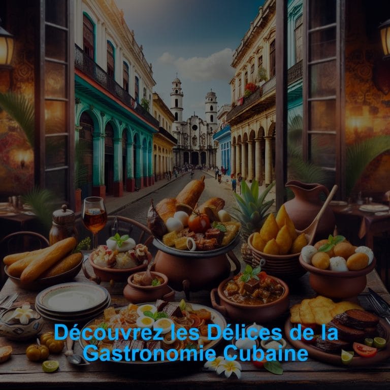 Découvrez les Délices de la Gastronomie Cubaine