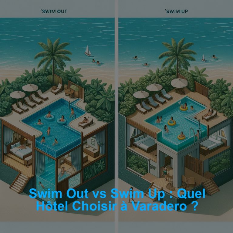 Swim Out vs Swim Up : Quel Hôtel Choisir à Varadero ?