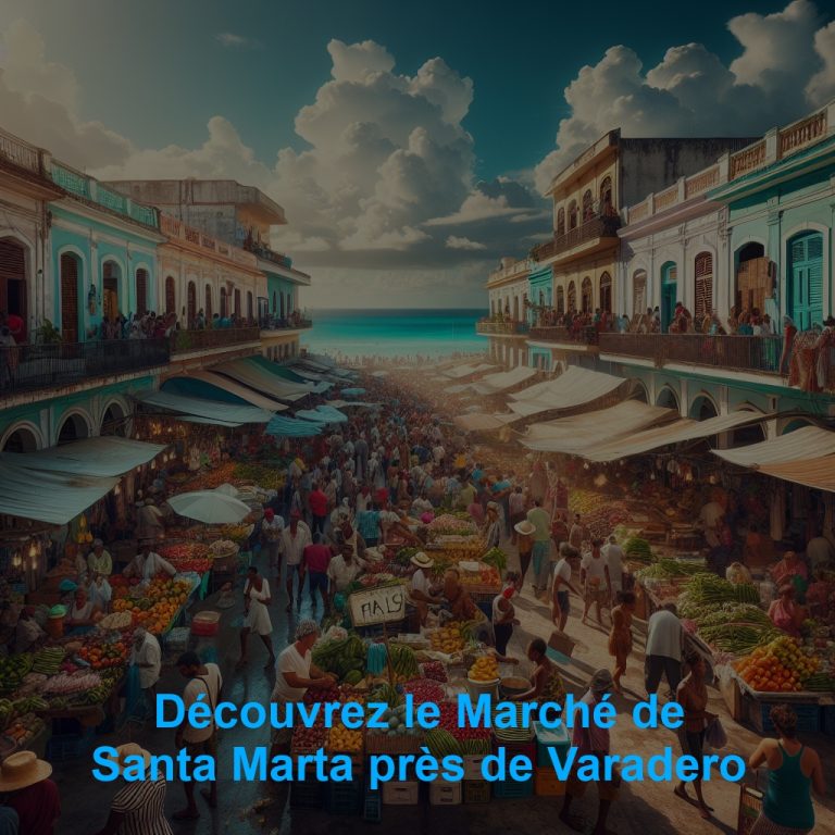 Découvrez le Marché de Santa Marta près de Varadero