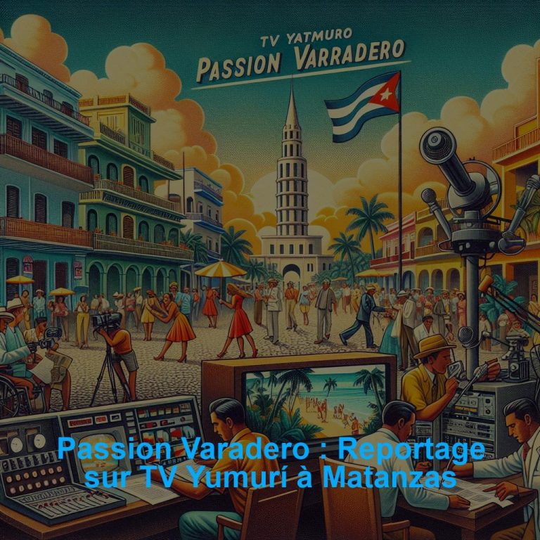 Passion Varadero : Reportage sur TV Yumurí à Matanzas