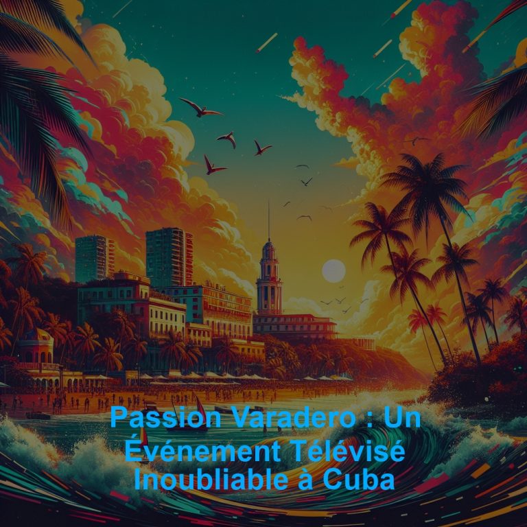 Passion Varadero : Un Événement Télévisé Inoubliable à Cuba