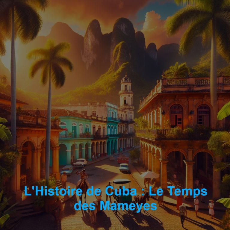 L'Histoire de Cuba : Le Temps des Mameyes