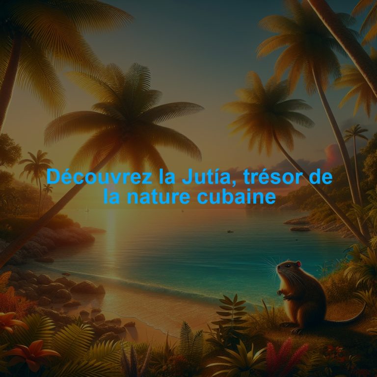 Découvrez la Jutía, trésor de la nature cubaine