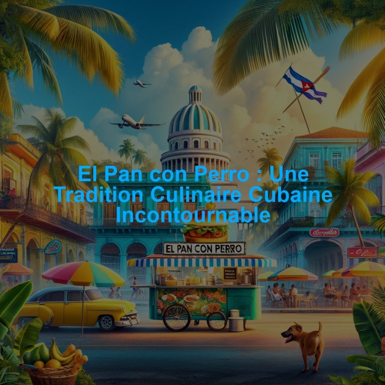 El Pan con Perro : Une Tradition Culinaire Cubaine Incontournable