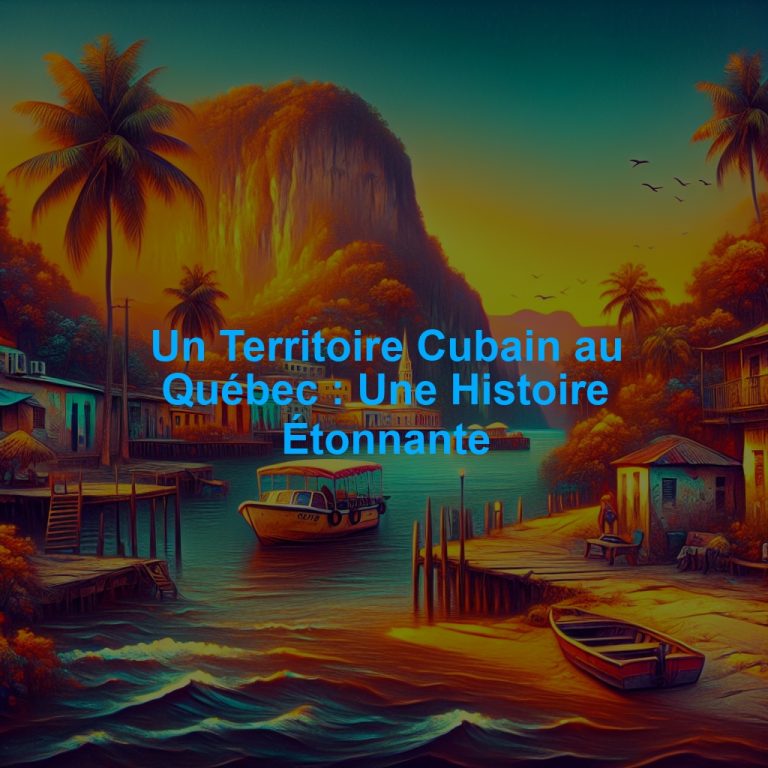Un Territoire Cubain au Québec : Une Histoire Étonnante