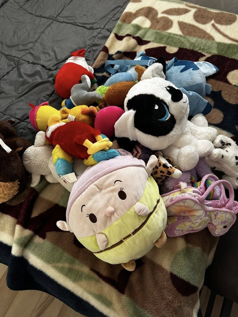 J’ai commencé les préparatifs pour les premiers envois de valises de dons pour notre activité de Noël