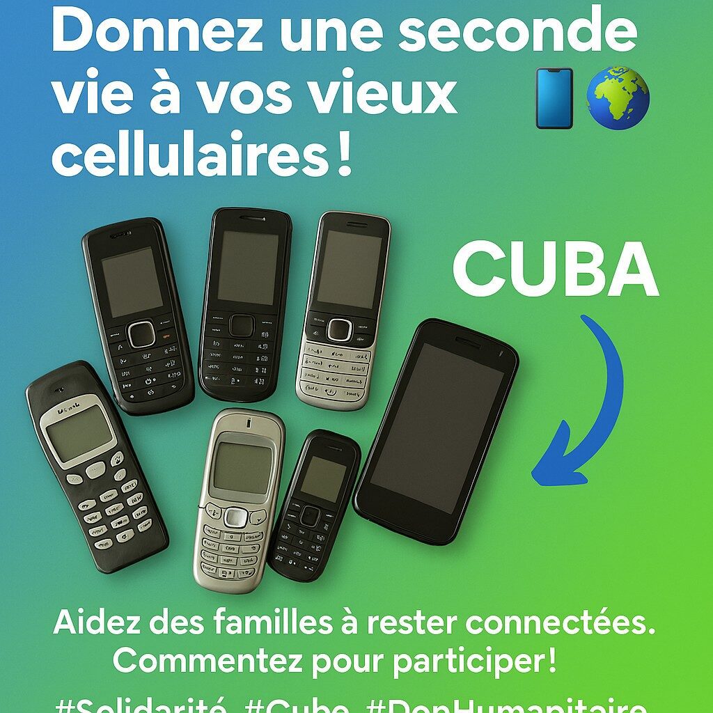 📢 Nous recherchons de vieux téléphones cellulaires inutilisés !