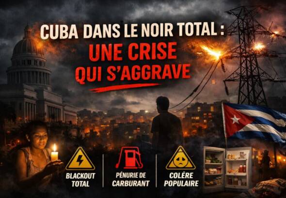 🔌 Cuba à nouveau plongée dans le noir : un effondrement électrique qui inquiète