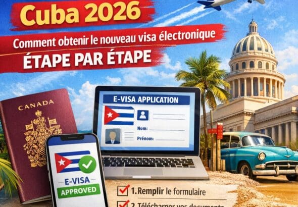 E-visa Cuba étape par étape