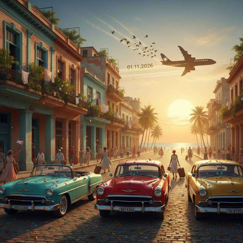 Air Canada : Vols Cuba reportés au 1er novembre 2026