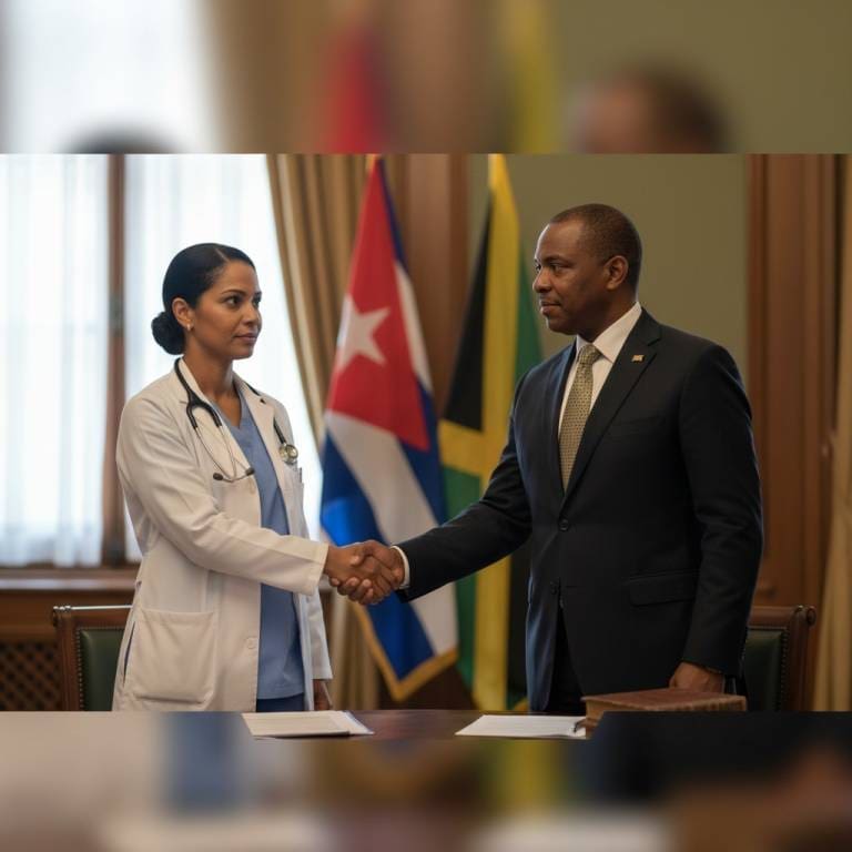médecins cubains Jamaïque médecins cubains Jamaïque Jamaica Met Fin au Programme de